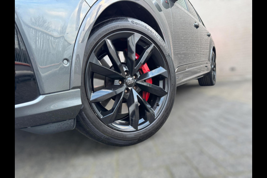 Audi Q7 55 TFSI e quattro Pro Line Plus SOH 92% Pano | Luchtv | Head-Up | Memory | Leder | Stoelverwarming V + A | Trekh. | Dodeh.