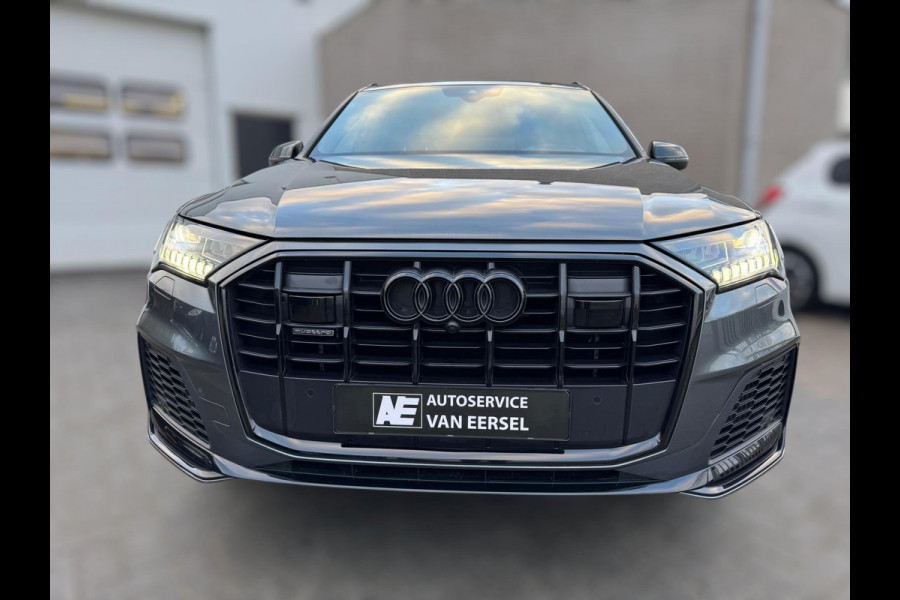 Audi Q7 55 TFSI e quattro Pro Line Plus SOH 92% Pano | Luchtv | Head-Up | Memory | Leder | Stoelverwarming V + A | Trekh. | Dodeh.