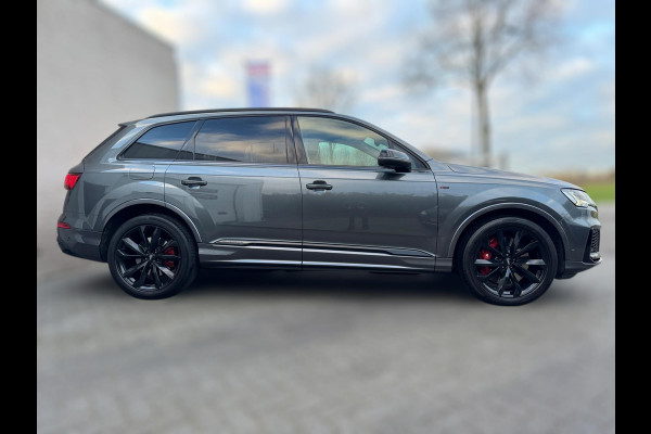 Audi Q7 55 TFSI e quattro Pro Line Plus SOH 92% Pano | Luchtv | Head-Up | Memory | Leder | Stoelverwarming V + A | Trekh. | Dodeh.