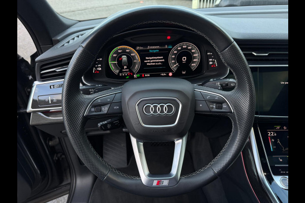 Audi Q7 55 TFSI e quattro Pro Line Plus SOH 92% Pano | Luchtv | Head-Up | Memory | Leder | Stoelverwarming V + A | Trekh. | Dodeh.