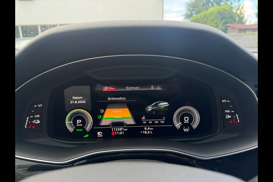 Audi Q7 55 TFSI e quattro Pro Line Plus SOH 92% Pano | Luchtv | Head-Up | Memory | Leder | Stoelverwarming V + A | Trekh. | Dodeh.