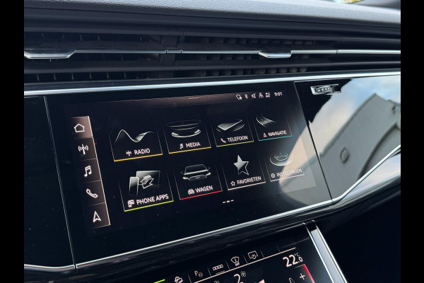 Audi Q7 55 TFSI e quattro Pro Line Plus SOH 92% Pano | Luchtv | Head-Up | Memory | Leder | Stoelverwarming V + A | Trekh. | Dodeh.