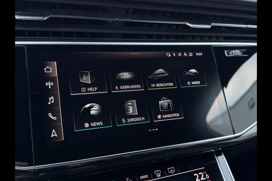 Audi Q7 55 TFSI e quattro Pro Line Plus SOH 92% Pano | Luchtv | Head-Up | Memory | Leder | Stoelverwarming V + A | Trekh. | Dodeh.