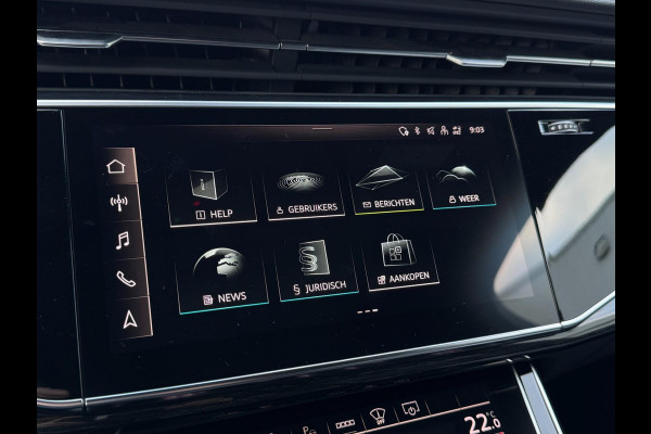 Audi Q7 55 TFSI e quattro Pro Line Plus SOH 92% Pano | Luchtv | Head-Up | Memory | Leder | Stoelverwarming V + A | Trekh. | Dodeh.