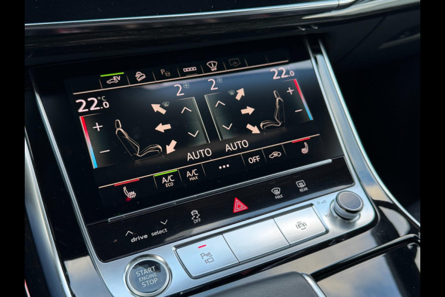 Audi Q7 55 TFSI e quattro Pro Line Plus SOH 92% Pano | Luchtv | Head-Up | Memory | Leder | Stoelverwarming V + A | Trekh. | Dodeh.