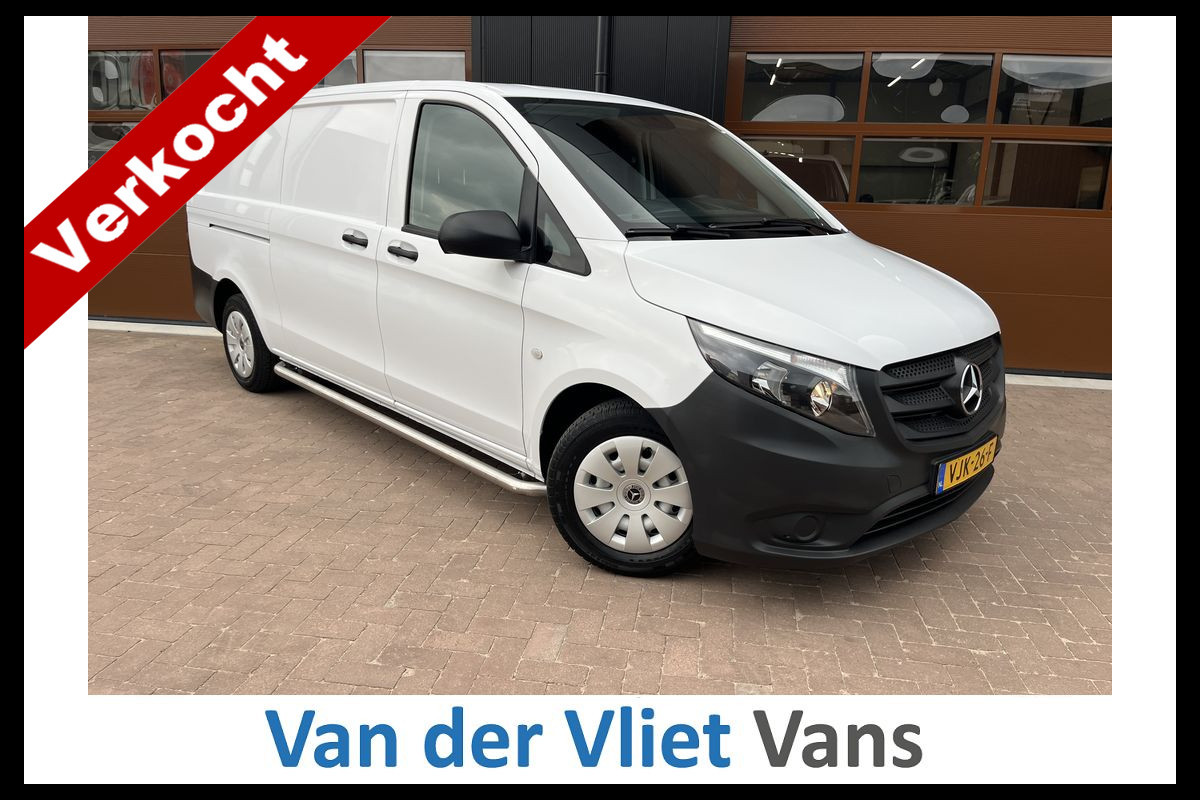 Mercedes-Benz Vito 114 CDI E6 XL Extra Lang 3p Lease €338 p/m, Airco, Carplay, Camera, Volledig onderhoudshistorie aanwezig