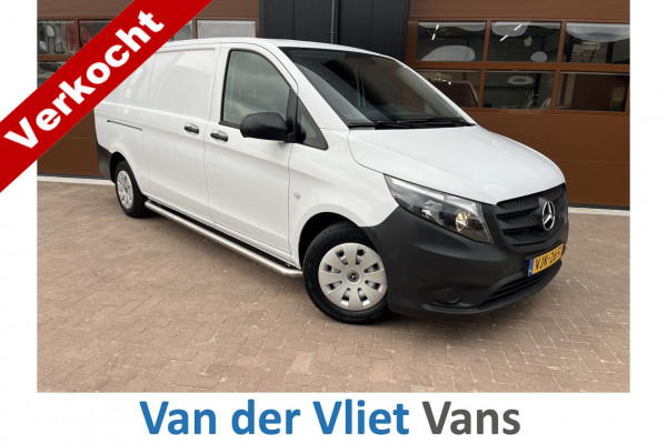 Mercedes-Benz Vito 114 CDI E6 XL Extra Lang 3p Lease €338 p/m, Airco, Carplay, Camera, Volledig onderhoudshistorie aanwezig