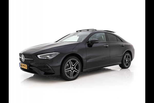 Mercedes-Benz CLA-Klasse 250 e Star Edition [3-Fase-11kW] {SoH-97%} (INCL.BTW) Aut. *PANO | LEATHER-MICROFIBRE | FULL-LED | HEATED-SPORTSEATS | AMBIENT-LIGHT | DIGI-COCKPIT | DAB+ | NAVI-FULLMAP | CAMERA | PRIVACYGLASS | SHIFTPADDLES | 18''ALU*