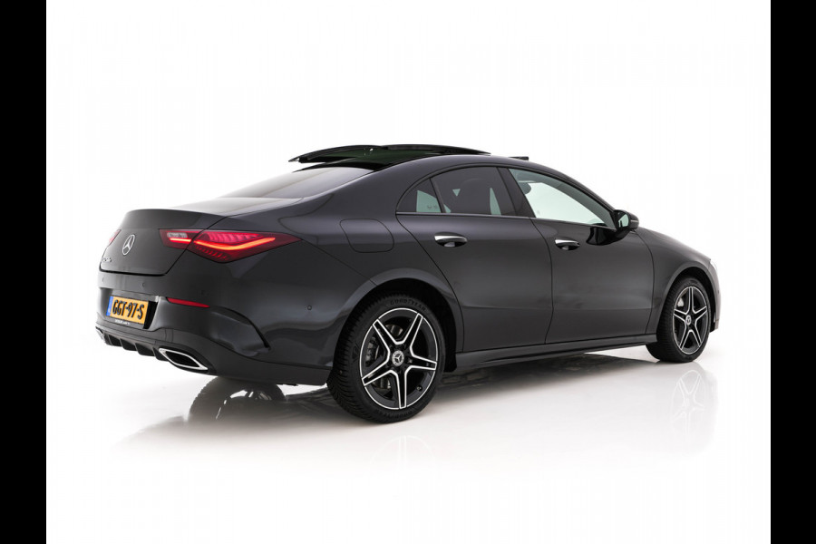 Mercedes-Benz CLA-Klasse 250 e Star Edition [3-Fase-11kW] {SoH-97%} (INCL.BTW) Aut. *PANO | LEATHER-MICROFIBRE | FULL-LED | HEATED-SPORTSEATS | AMBIENT-LIGHT | DIGI-COCKPIT | DAB+ | NAVI-FULLMAP | CAMERA | PRIVACYGLASS | SHIFTPADDLES | 18''ALU*