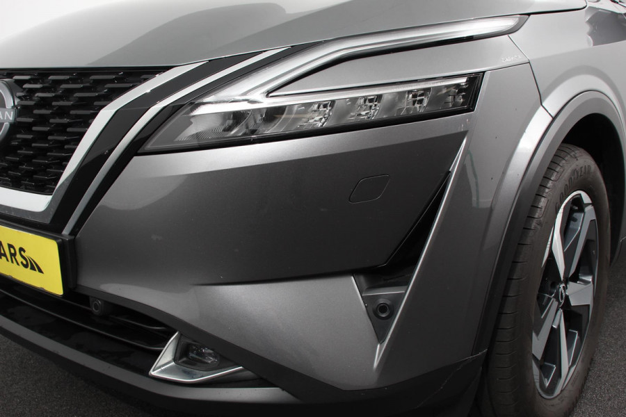 Nissan QASHQAI 1.3 MHEV DIG-T 158pk Xtronic Tekna Navigatie Apple Carplay/Android Auto Parkeersensoren 360 camera Adaptieve cruise control Head-up Display Blind Spot Assist Elektrische achterklep Elektrische bestuurderstoel Stoel-en stuurverwarming Ledverlichting Climate Control