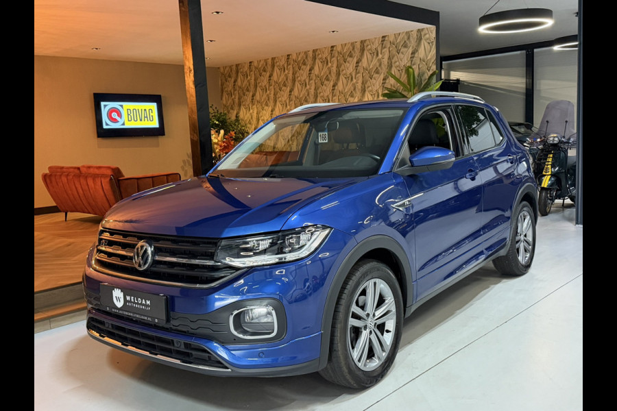 Volkswagen T-Cross 1.0 TSI R-Line DSG|ACC|Lane Assist|CarPlay|Virtual Cockpit|Camera|LED|Dealer Onderh.|69DKM|Rijklaar