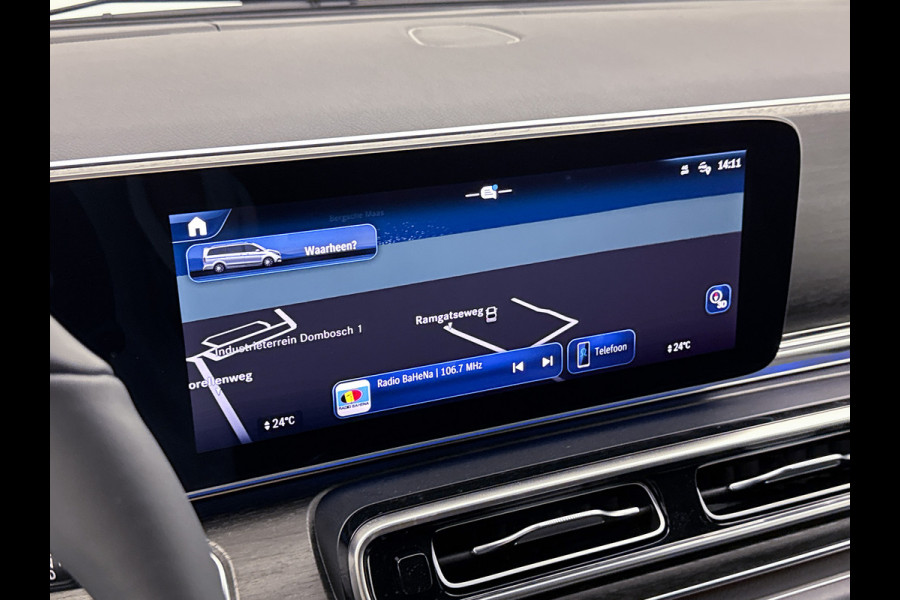 Mercedes-Benz V-Klasse 300d Lang Avantgarde AMG-line DC Burmester Audio Afneembare trekhaak Elektrische Schuifdeuren Leder 360 Graden Camera Dubbele ca extra-garantie