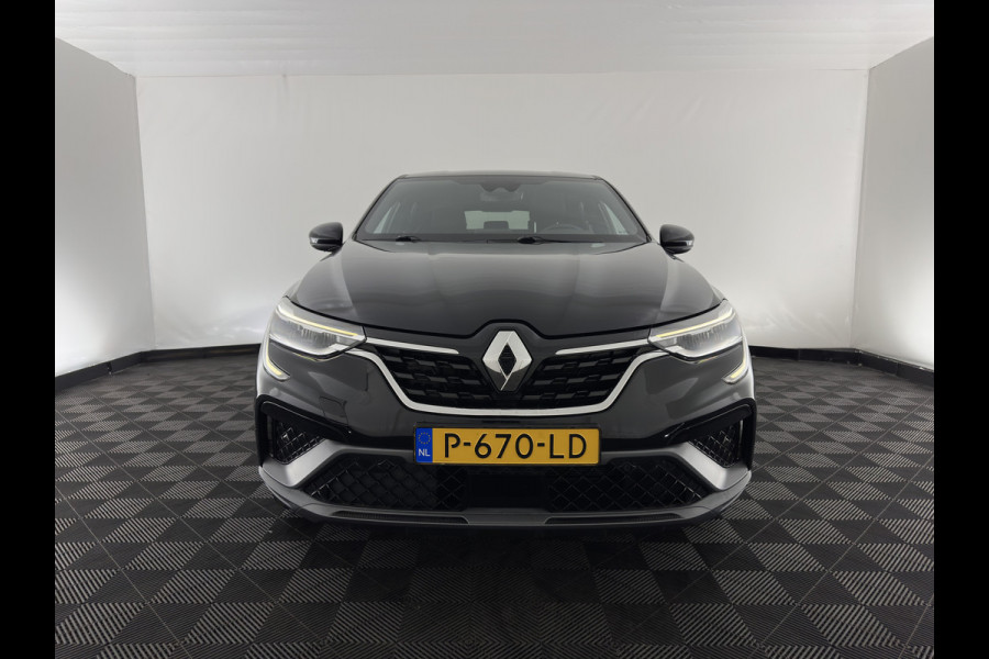 Renault Arkana 1.6 E-Tech Hybrid 145 R.S. Line (Plug-in) (INCL-BTW) Aut. *LEATHER-FABRIC | FULL-LED | BLINDSPOT | CAMERA | BOSE-SOUND | HEATED-SPORTSEATS | KEYLESS | AMBIENTLIGHT | DIGI-COCKPIT | PRIVACY-GLASS | NAVI-FULLMAP | ECC | ADAPTIVE-CRUISE