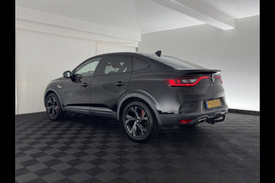 Renault Arkana 1.6 E-Tech Hybrid 145 R.S. Line (Plug-in) (INCL-BTW) Aut. *LEATHER-FABRIC | FULL-LED | BLINDSPOT | CAMERA | BOSE-SOUND | HEATED-SPORTSEATS | KEYLESS | AMBIENTLIGHT | DIGI-COCKPIT | PRIVACY-GLASS | NAVI-FULLMAP | ECC | ADAPTIVE-CRUISE
