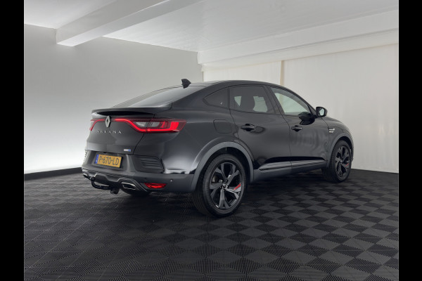 Renault Arkana 1.6 E-Tech Hybrid 145 R.S. Line (Plug-in) (INCL-BTW) Aut. *LEATHER-FABRIC | FULL-LED | BLINDSPOT | CAMERA | BOSE-SOUND | HEATED-SPORTSEATS | KEYLESS | AMBIENTLIGHT | DIGI-COCKPIT | PRIVACY-GLASS | NAVI-FULLMAP | ECC | ADAPTIVE-CRUISE