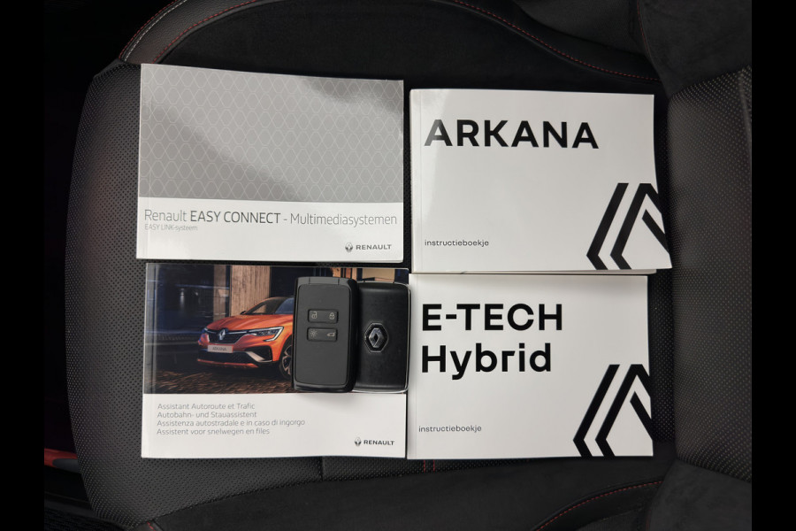 Renault Arkana 1.6 E-Tech Hybrid 145 R.S. Line (Plug-in) (INCL-BTW) Aut. *LEATHER-FABRIC | FULL-LED | BLINDSPOT | CAMERA | BOSE-SOUND | HEATED-SPORTSEATS | KEYLESS | AMBIENTLIGHT | DIGI-COCKPIT | PRIVACY-GLASS | NAVI-FULLMAP | ECC | ADAPTIVE-CRUISE