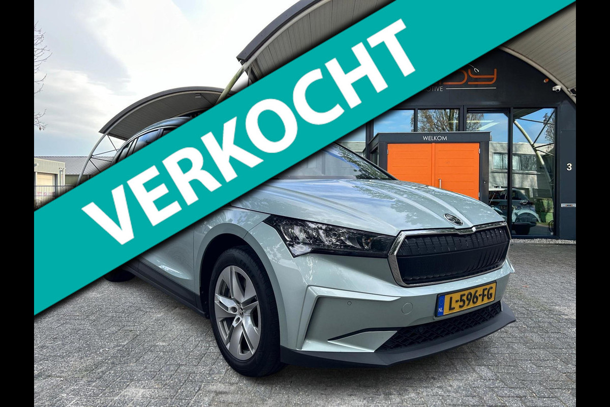 Škoda ENYAQ iV 80 SOH 90% LEER Trekhaak 1e Eig NL-Auto Rijklaarprijs!