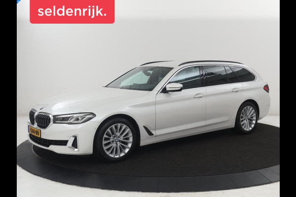BMW 5 Serie Touring 520i High Executive Edition | Leder | Elektrische stoelen | Stoelverwarming | Cruise control | Sfeer verlichting | Carplay | Climate control | Camera | Park assist | Trekhaak