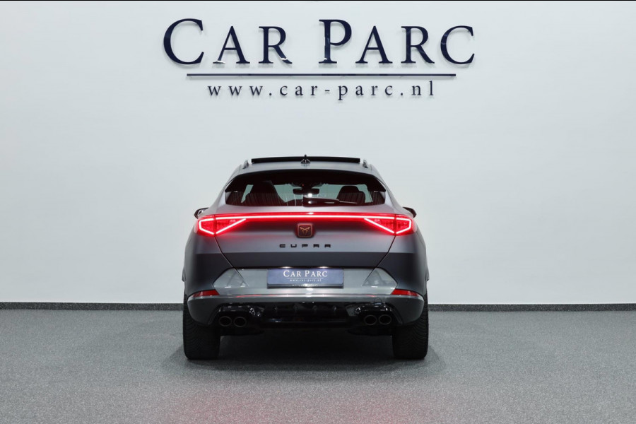 CUPRA Formentor 2.0 TSI 4DRIVE 310+PK MATT/LED/VIRTUAL/SFEER/PANO/STUUR+S.VERWARMING+MEMORY/19"/KEYLESS/CAM/ACC/12 MDN GARANTIE!