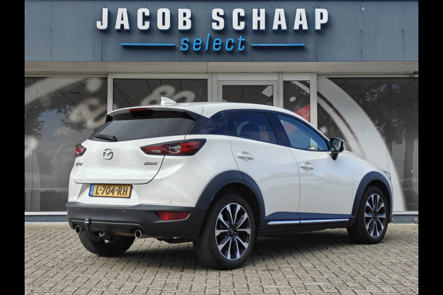 Mazda CX-3 2.0 SkyActiv-G 120 GT-M / Bose / HUD / ACC / Elektr. Stoel / Stoel/Stuur verwarm. / Camera Achter / PDC V+A / Keyless /