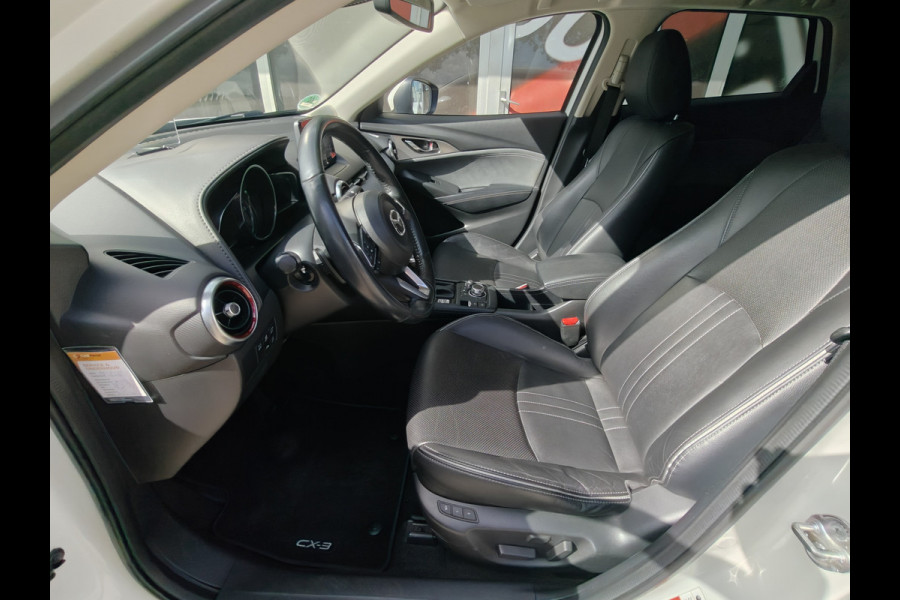 Mazda CX-3 2.0 SkyActiv-G 120 GT-M / Bose / HUD / ACC / Elektr. Stoel / Stoel/Stuur verwarm. / Camera Achter / PDC V+A / Keyless /