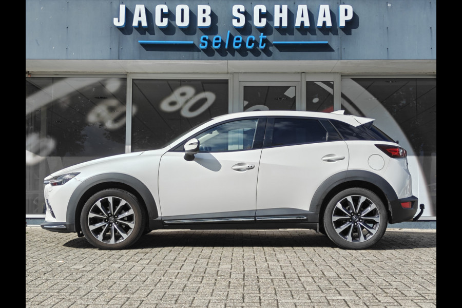 Mazda CX-3 2.0 SkyActiv-G 120 GT-M / Bose / HUD / ACC / Elektr. Stoel / Stoel/Stuur verwarm. / Camera Achter / PDC V+A / Keyless /