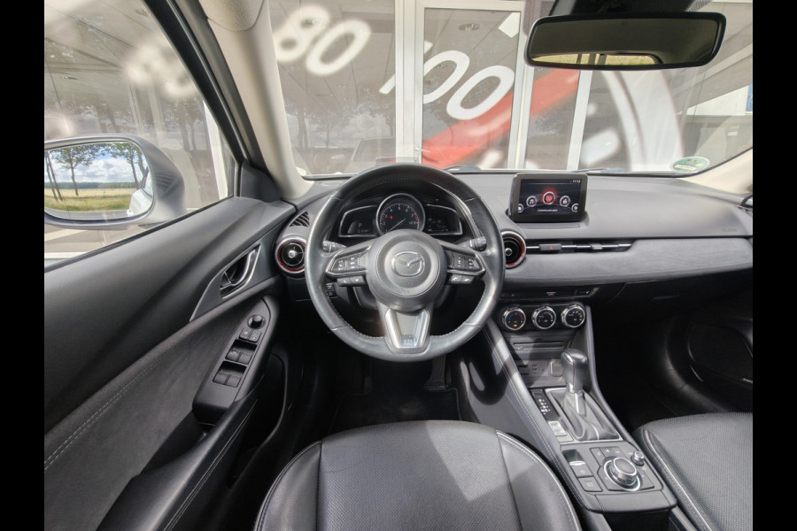 Mazda CX-3 2.0 SkyActiv-G 120 GT-M / Bose / HUD / ACC / Elektr. Stoel / Stoel/Stuur verwarm. / Camera Achter / PDC V+A / Keyless /