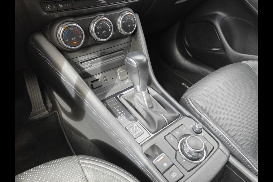 Mazda CX-3 2.0 SkyActiv-G 120 GT-M / Bose / HUD / ACC / Elektr. Stoel / Stoel/Stuur verwarm. / Camera Achter / PDC V+A / Keyless /