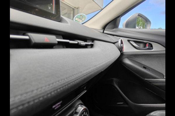 Mazda CX-3 2.0 SkyActiv-G 120 GT-M / Bose / HUD / ACC / Elektr. Stoel / Stoel/Stuur verwarm. / Camera Achter / PDC V+A / Keyless /