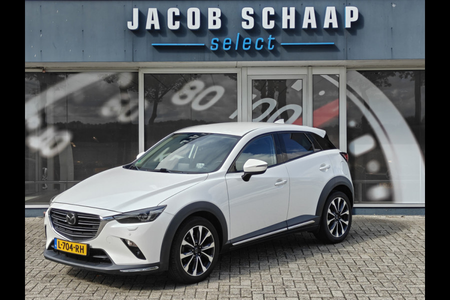 Mazda CX-3 2.0 SkyActiv-G 120 GT-M / Bose / HUD / ACC / Elektr. Stoel / Stoel/Stuur verwarm. / Camera Achter / PDC V+A / Keyless /