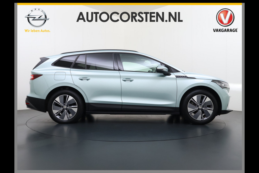 Škoda ENYAQ iV 60 SOH 93% Camera Comfort-pakket Draadloze telefoonlader Keyless entry Privacy Glas Apple Carplay Android Auto Navi Ecc Pdc P-Assist Lmv Led Isofix Mirrorlink® Cruise Control 1e Eigenaar Origineel Nederlandse Auto