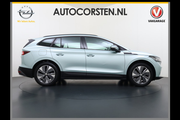 Škoda ENYAQ iV 60 SOH 91% Trekhaak Camera P-Assist Apple Carplay Android Auto Navi Ecc Pdc Lmv Isofix Led Cruise Control Keyless Rijstrooksensor Verkeersbord detectie 1.000KG Trekgewicht