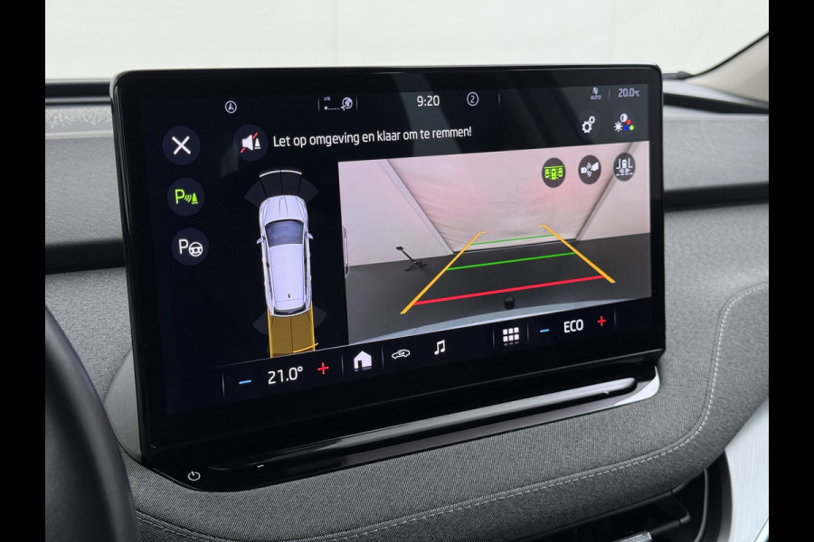 Škoda ENYAQ iV 60 SOH 91% Trekhaak Camera P-Assist Apple Carplay Android Auto Navi Ecc Pdc Lmv Isofix Led Cruise Control Keyless Rijstrooksensor Verkeersbord detectie 1.000KG Trekgewicht