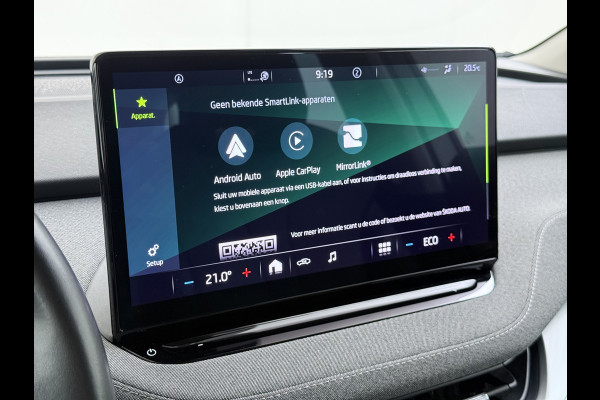Škoda ENYAQ iV 60 SOH 91% Trekhaak Camera P-Assist Apple Carplay Android Auto Navi Ecc Pdc Lmv Isofix Led Cruise Control Keyless Rijstrooksensor Verkeersbord detectie 1.000KG Trekgewicht