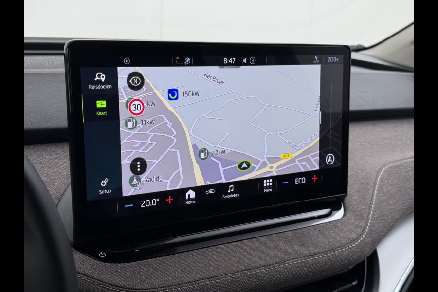 Škoda ENYAQ iV 60 Trekhaak Elek.Achterklep Privacy Glas SOH 90% Keyless advanced Navi Ecc Apple Carplay Android Auto Pdc Comfort plus-pakket Lmv 20" Mirrorlink® Smartlink DAB Led 1e Eigenaar Origineel Nederlandse Auto
