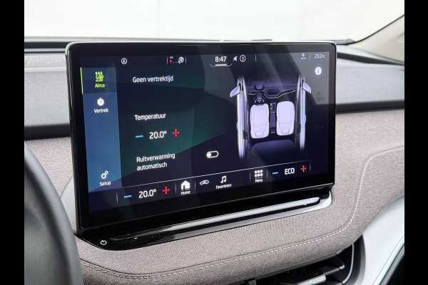 Škoda ENYAQ iV 60 Trekhaak Elek.Achterklep Privacy Glas SOH 90% Keyless advanced Navi Ecc Apple Carplay Android Auto Pdc Comfort plus-pakket Lmv 20" Mirrorlink® Smartlink DAB Led 1e Eigenaar Origineel Nederlandse Auto