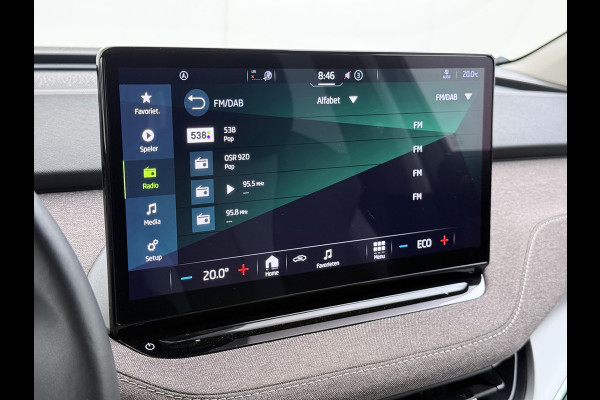 Škoda ENYAQ iV 60 Trekhaak Elek.Achterklep Privacy Glas SOH 90% Keyless advanced Navi Ecc Apple Carplay Android Auto Pdc Comfort plus-pakket Lmv 20" Mirrorlink® Smartlink DAB Led 1e Eigenaar Origineel Nederlandse Auto
