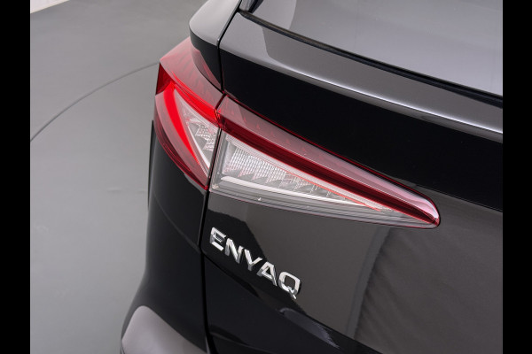 Škoda ENYAQ iV 60 Trekhaak Elek.Achterklep Privacy Glas SOH 90% Keyless advanced Navi Ecc Apple Carplay Android Auto Pdc Comfort plus-pakket Lmv 20" Mirrorlink® Smartlink DAB Led 1e Eigenaar Origineel Nederlandse Auto