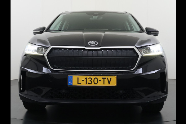 Škoda ENYAQ iV 60 Trekhaak Elek.Achterklep Privacy Glas SOH 90% Keyless advanced Navi Ecc Apple Carplay Android Auto Pdc Comfort plus-pakket Lmv 20" Mirrorlink® Smartlink DAB Led 1e Eigenaar Origineel Nederlandse Auto