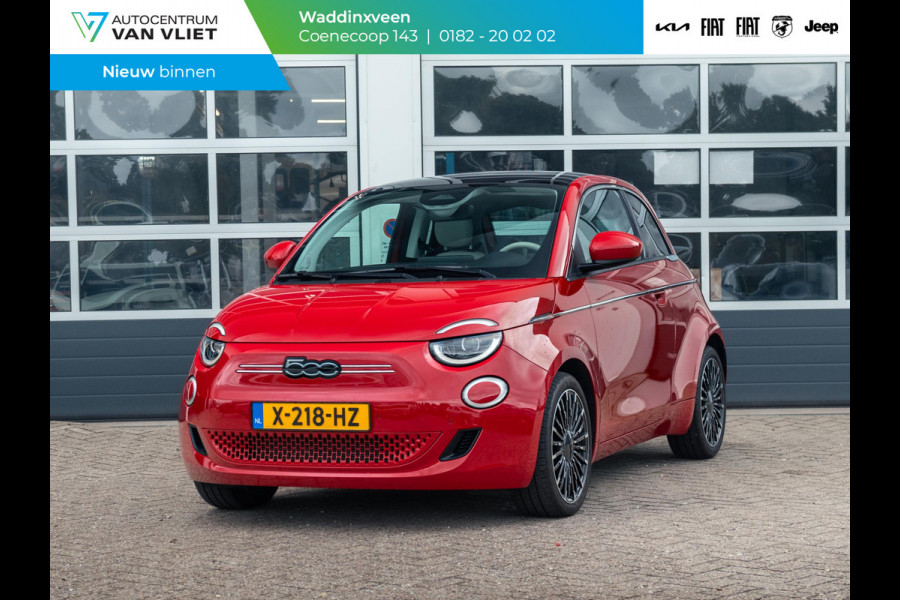 Fiat 500 3+1 La Prima 42 kWh | Panodak l Camera l