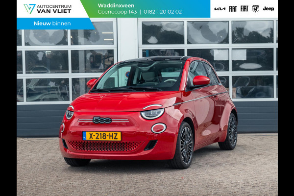 Fiat 500 3+1 La Prima 42 kWh | Panodak l Camera l