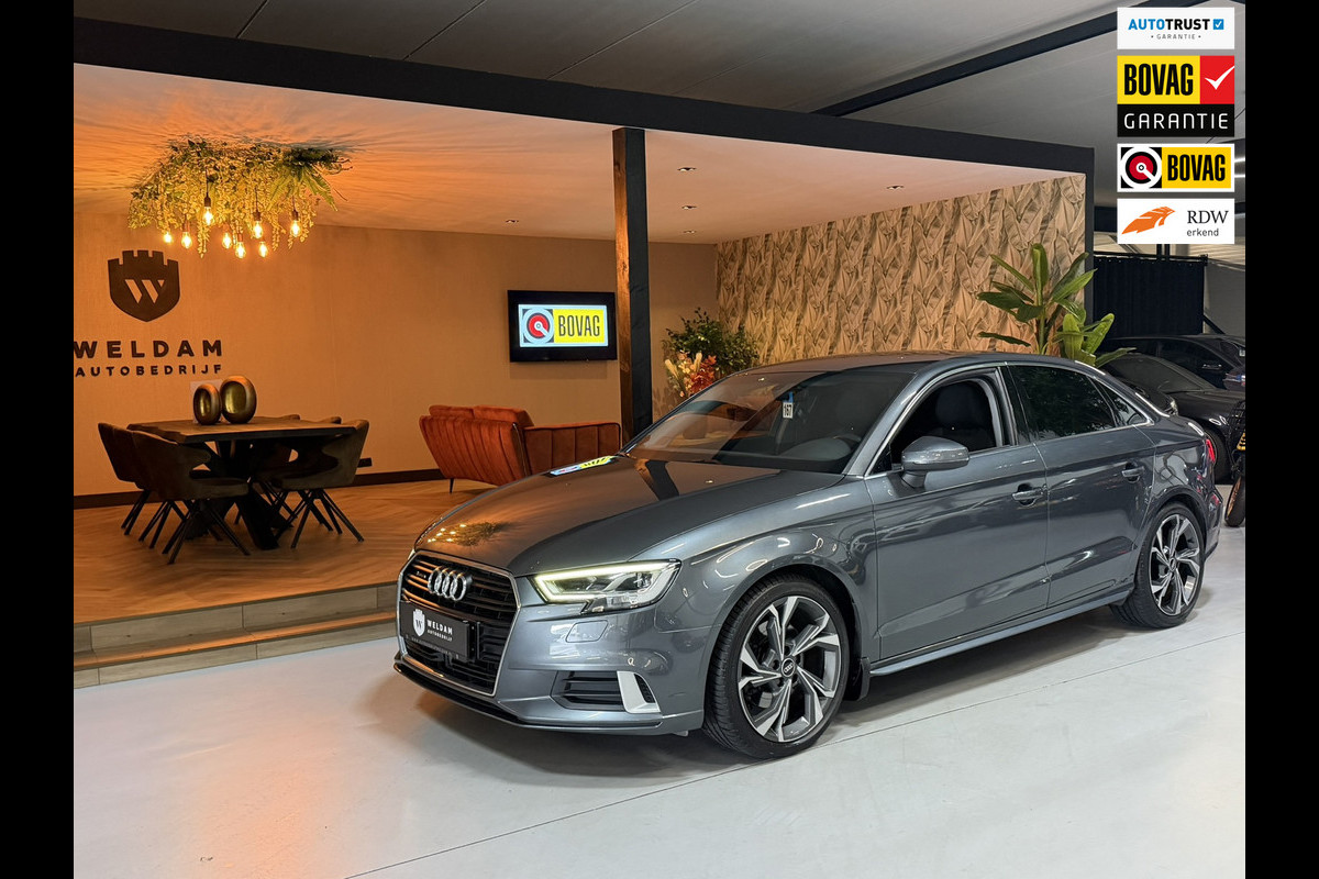 Audi A3 Limousine 40 TFSI quattro 190PK S tronic|LED|CarPlay|Navi|Sportstoelen|19” Sportvelgen|PDC|Rijklaar