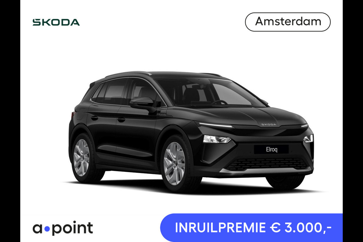 Škoda Elroq 60 Business Edition 190 pk | Trekhaak | Velgen: 20" lichtmetalen velgen Vega, zilver metallic