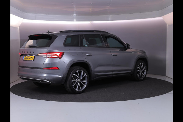 Škoda Kodiaq 1.5 TSI Sportline Business 150pk DSG | Panoramadak | Lederen bekleding | Navigatiesysteem | Voorstoelen verwarmd | Lichtmetalen velgen 20" | Travel-pakket | Apple Carplay/Android Auto