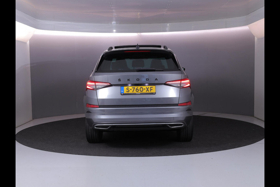 Škoda Kodiaq 1.5 TSI Sportline Business 150pk DSG | Panoramadak | Lederen bekleding | Navigatiesysteem | Voorstoelen verwarmd | Lichtmetalen velgen 20" | Travel-pakket | Apple Carplay/Android Auto