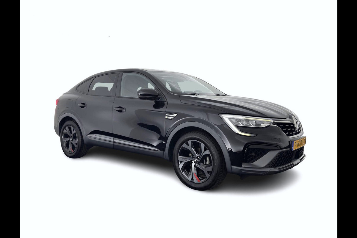 Renault Arkana 1.6 E-Tech Hybrid 145 R.S. Line (Plug-in) (INCL-BTW) Aut. *LEATHER-FABRIC | FULL-LED | BLINDSPOT | CAMERA | BOSE-SOUND | HEATED-SPORTSEATS | KEYLESS | AMBIENTLIGHT | DIGI-COCKPIT | PRIVACY-GLASS | NAVI-FULLMAP | ECC | ADAPTIVE-CRUISE