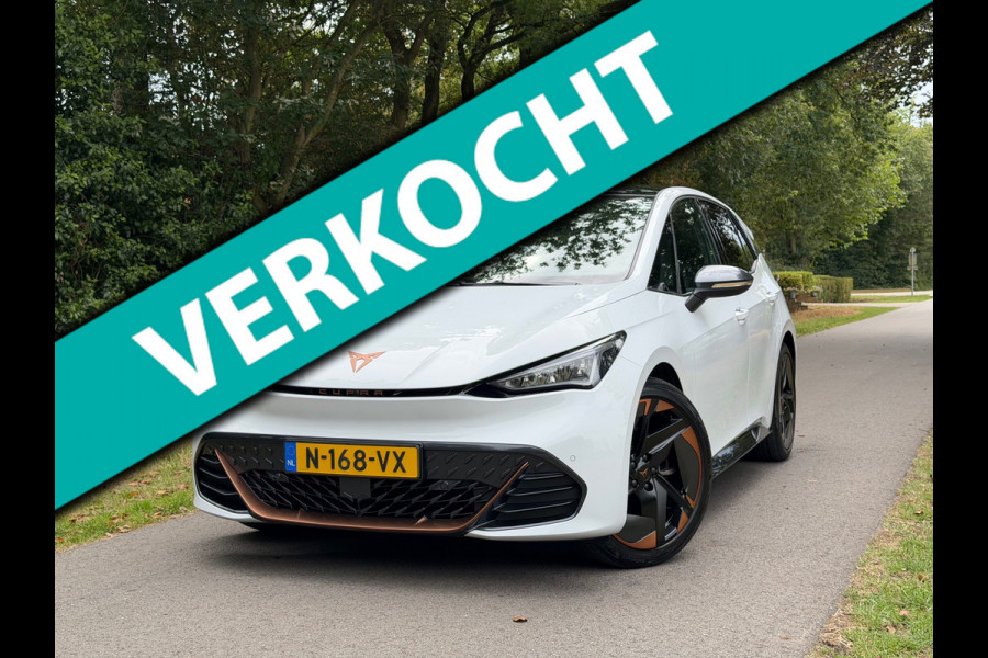 CUPRA Born Copper Edition One 62 kWh| 86% SOH | PANO | BTW