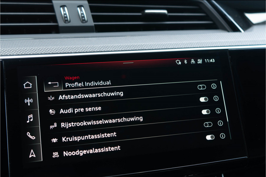Audi e-tron S Quattro 371 kW / 360 Top View/ Softclose/ Head-up Display/ B&O/ Trekhaak/ Panoramadak/ 371kW (505 pk)