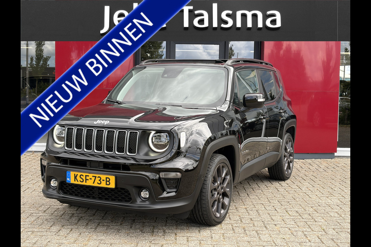 Jeep Renegade 1.5T e-Hybrid S 19'' | Panoramadak | Lederenbekleding | Apple/Android carplay