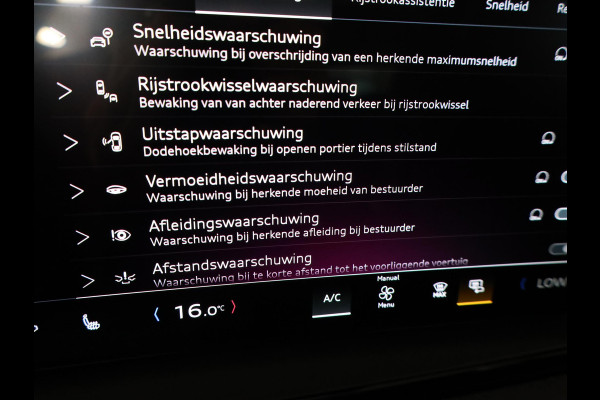 Audi Q6 e-tron S edition quattro 100 kWh 385pk | Panoramadak |  Luchtvering | B&O Audio | Elektisch verstelbare voorstoelen | Geheugen bestuurderstoel | Head up Display